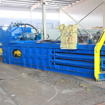 全自（zì）動臥式廢紙打包機