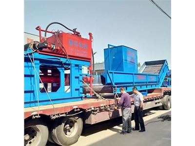 加壓廢（fèi）紙板打包機